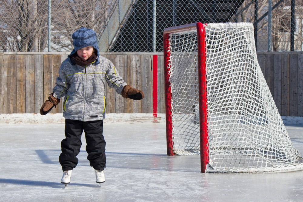 backyard ice skating rink